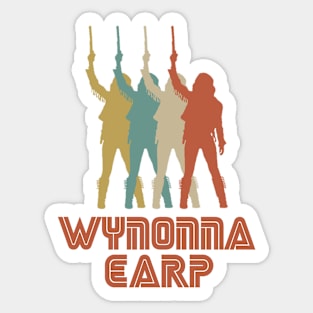 Retro Wynonna Earp Pocket Design Sticker